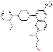 2-((2-(1-Fluorocyclopropyl)-4-(4-(2-Methoxyphenyl)Piperidin-1-Yl)Quinazolin-6-Yl)(Methyl)Amino)Eth…