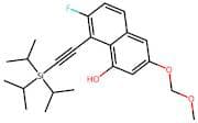 7-Fluoro-3-(Methoxymethoxy)-8-[(Triisopropylsilyl)Ethynyl]-1-Naphthol