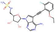 7-[5-[(Aminosulfonyl)Amino]-5-Deoxy-Β-D-Ribofuranosyl]-5-[2-(2-Ethoxy-6-Fluorophenyl)Ethynyl]-7H-P…