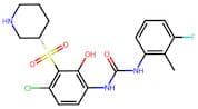 1-[4-Chloro-2-Hydroxy-3-(Piperidine-3-Sulfonyl)-Phenyl]-3-(3-Fluoro-2-Methyl-Phenyl)-Urea