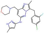3-(4-Chloro-2-Fluorobenzyl)-2-Methyl-N-(5-Methyl-1H-Pyrazol-3-Yl)-8-(Morpholinomethyl)Imidazo[1,2-…