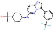 2-(Trans-4-((3-(3-(Trifluoromethyl)Phenyl)Imidazo[1,2-B]Pyridazin-6-Yl)Amino)Cyclohexyl)Propan-2-Ol