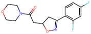 2-(3-(2,4-Difluorophenyl)-4,5-Dihydroisoxazol-5-yl)-1-Morpholinoethan-1-One