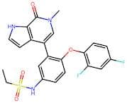 N-(4-(2,4-Difluorophenoxy)-3-(6-Methyl-7-Oxo-6,7-Dihydro-1H-Pyrrolo[2,3-C]Pyridin-4-Yl)Phenyl)Etha…