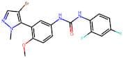 1-(3-(4-Bromo-1-Methyl-1H-Pyrazol-5-Yl)-4-Methoxyphenyl)-3-(2,4-Difluorophenyl)Urea