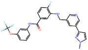 4-Fluoro-3-(((5-(1-Methyl-1H-Pyrazol-3-Yl)Pyridin-3-Yl)Methyl)Amino)-N-(3-(Trifluoromethoxy)Phenyl…