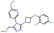 5-(3-(3-(2-Chloro-4-Fluorophenoxy)Azetidin-1-yl)-5-(Methoxymethyl)-4H-1,2,4-Triazol-4-yl)-2-Methox…
