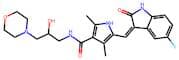 5-((5-Fluoro-2-Oxoindolin-3-Ylidene)Methyl)-N-(2-Hydroxy-3-Morpholinopropyl)-2,4-Dimethyl-1H-Pyrro…