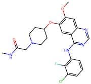 2-(4-((4-((3-Chloro-2-Fluorophenyl)Amino)-7-Methoxyquinazolin-6-Yl)Oxy)Piperidin-1-Yl)-N-Methylace…
