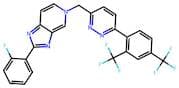 5-((6-(2,4-Bis(Trifluoromethyl)Phenyl)Pyridazin-3-Yl)Methyl)-2-(2-Fluorophenyl)-5H-Imidazo[4,5-C]P…