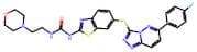 1-(6-((6-(4-Fluorophenyl)-[1,2,4]Triazolo[4,3-b]Pyridazin-3-Yl)Thio)Benzo[D]Thiazol-2-Yl)-3-(2-Mor…