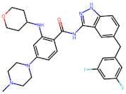 N-(5-(3,5-Difluorobenzyl)-1H-Indazol-3-Yl)-4-(4-Methylpiperazin-1-Yl)-2-((Tetrahydro-2H-Pyran-4-Yl…