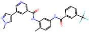 5-(1-Methyl-1H-pyrazol-4-yl)-N-(2-methyl-5-(3-(trifluoromethyl)benzamido)phenyl)nicotinamide