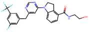 1-(6-(3-Fluoro-5-(trifluoromethyl)benzyl)pyrimidin-4-yl)-N-(2-hydroxyethyl)indoline-4-carboxamide