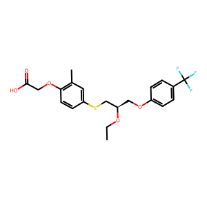 (R)-2-(4-((2-Ethoxy-3-(4-(Trifluoromethyl)Phenoxy)Propyl)Thio)-2-Methylphenoxy)Acetic Acid