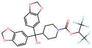 1,1,1,3,3,3-Hexafluoropropan-2-Yl4-(Dibenzo[D][1,3]Dioxol-5-Yl(Hydroxy)Methyl)Piperidine-1-Carboxy…