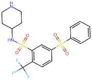 5-(Phenylsulfonyl)-N-(Piperidin-4-Yl)-2-(Trifluoromethyl)Benzenesulfonamide