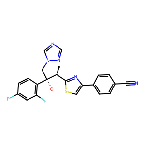 4-(2-((2R,3R)-3-(2,4-Difluorophenyl)-3-Hydroxy-4-(1H-1,2,4-Triazol-1-Yl)Butan-2-Yl)Thiazol-4-Yl)Be…