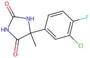 5-(3-Chloro-4-Fluorophenyl)-5-Methylimidazolidine-2,4-Dione