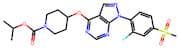 Isopropyl 4-((1-(2-Fluoro-4-(Methylsulfonyl)Phenyl)-1H-Pyrazolo[3,4-d]Pyrimidin-4-Yl)Oxy)Piperidin…