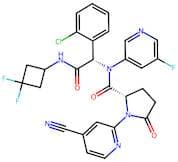 (S)-N-((S)-1-(2-Chlorophenyl)-2-((3,3-Difluorocyclobutyl)Amino)-2-Oxoethyl)-1-(4-Cyanopyridin-2-Yl…