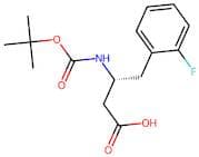 (R)-3-((Tert-Butoxycarbonyl)Amino)-4-(2-Fluorophenyl)Butanoic Acid