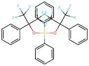 Bis[a,a-Bis(Trifluoromethyl)Benzenemethanolato]Diphenylsulfur