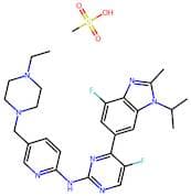 N-(5-((4-Ethylpiperazin-1-Yl)Methyl)Pyridin-2-Yl)-5-Fluoro-4-(4-Fluoro-1-Isopropyl-2-Methyl-1H-Ben…