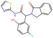 2-(5-Fluoro-2-Hydroxyphenyl)-2-(1-Oxoisoindolin-2-Yl)-N-(Thiazol-2-Yl)Acetamide