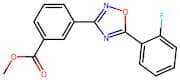 Methyl 3-(5-(2-Fluorophenyl)-1,2,4-Oxadiazol-3-Yl)Benzoate