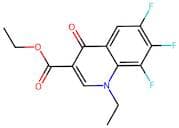 Ethyl 1-Ethyl-6,7,8-Trifluoro-1,4-Dihydro-4-Oxoquinoline-3-Carboxylate