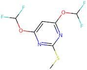 4,6-Bis(Difluoromethoxy)-2-(Methylthio)Pyrimidine