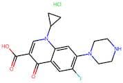 1-Cyclopropyl-6-Fluoro-4-Oxo-7-(Piperazin-1-Yl)-1,4-Dihydroquinoline-3-Carboxylic Acid Hydrochlori…
