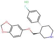 (3S,4R)-3-((Benzo[D][1,3]Dioxol-5-Yloxy)Methyl)-4-(4-Fluorophenyl)Piperidine Hydrochloride
