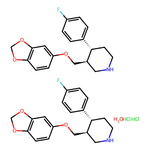 Paroxetine Hydrochloride Hemihydrate