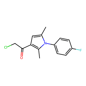 2-Chloro-1-[1-(4-fluorophenyl)-2,5-dimethyl-1H-pyrrol-3-yl]ethanone