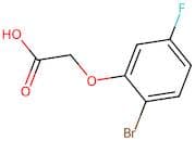 (2-Bromo-5-fluorophenoxy)acetic acid