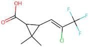 3-[(2-Chloro-3,3,3-trifluoroprop-1-enyl]-2,2-dimethylcyclopropanecarboxylic acid