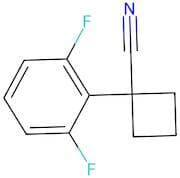 1-(2,6-Difluorophenyl)cyclobutane-1-carbonitrile
