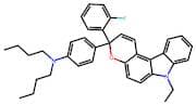 N,N-dibutyl-4-(7-ethyl-3-(2-fluorophenyl)-3,7-dihydropyrano[2,3-c]carbazol-3-yl)aniline