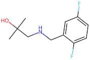 1-((2,5-Difluorobenzyl)amino)-2-methylpropan-2-ol
