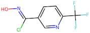 N-hydroxy-6-trifluoromethyl-pyridine-3-carboximidic chloride
