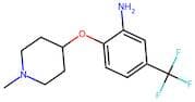 2-(1-Methylpiperidin-4-yloxy)-5-(trifluoromethyl)benzenamine