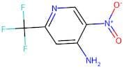 2-(Trifluoromethyl)-5-nitropyridin-4-amine
