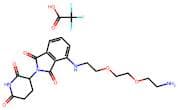 Thalidomide-PEG2-C2-NH2 (TFA)