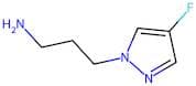 4-Fluoro-1H-pyrazole-1-propanamine