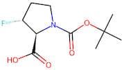 (2S,3R)-1-[(tert-Butoxy)carbonyl]-3-fluoropyrrolidine-2-carboxylic acid