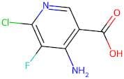4-Amino-6-chloro-5-fluoronicotinic acid
