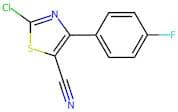 2-Chloro-4-(4-fluorophenyl)thiazole-5-carbonitrile