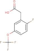 2-Fluoro-5-(trifluoromethoxy)phenylacetic acid